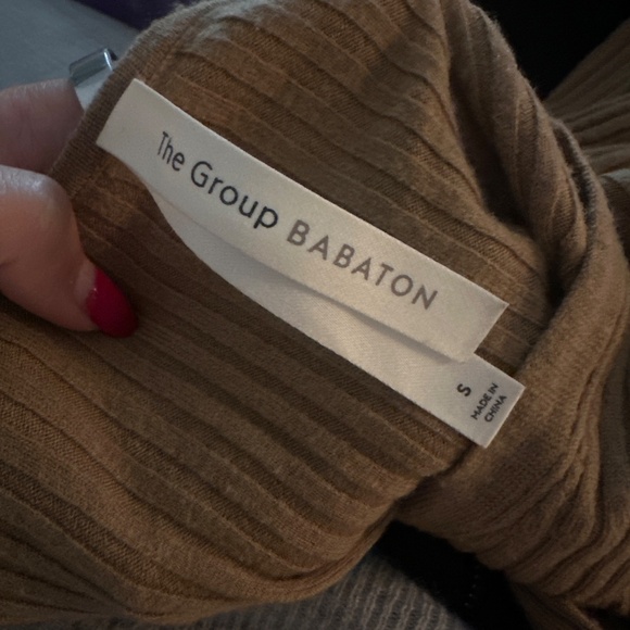 Aritzia Babaton Brown Long Sleeve Dress - Picture 2 of 2